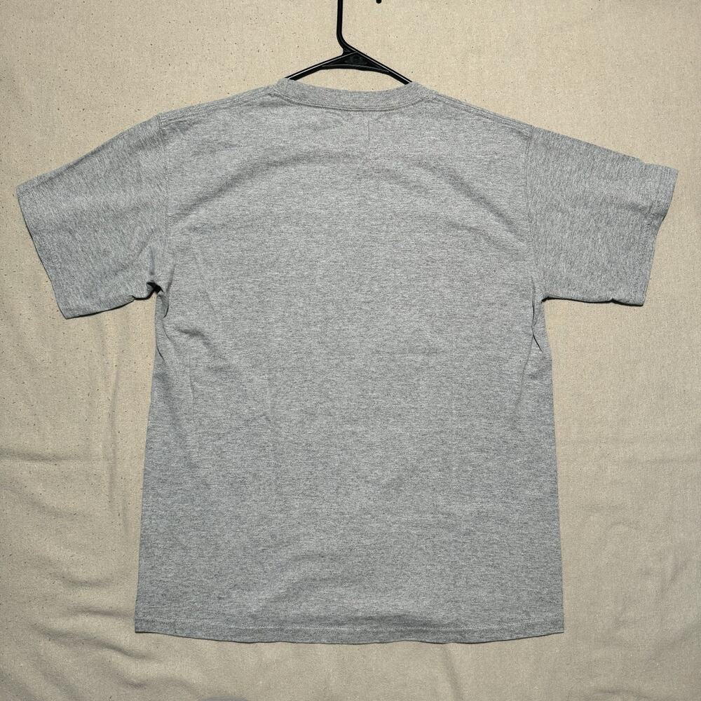 Retro Pittsburgh Steelers 2008 AFC Conference Champions Grey T Shirt Mens Medium - Picture 3 of 6